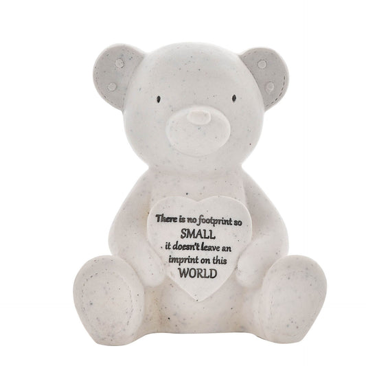 MEMORIAL GRAVESIDE GARDEN TEDDY & HEART