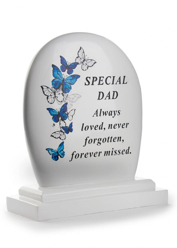 Options - Butterfly Plaque Memorial stone Decor