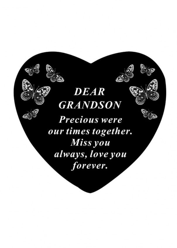 Option selection - Black Heart With Butterfly Detail Decor Ornaments Decor Ornaments