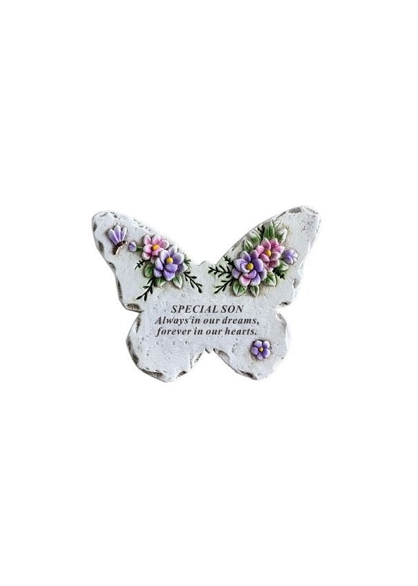Options - Butterfly With Lilac Floral Design
