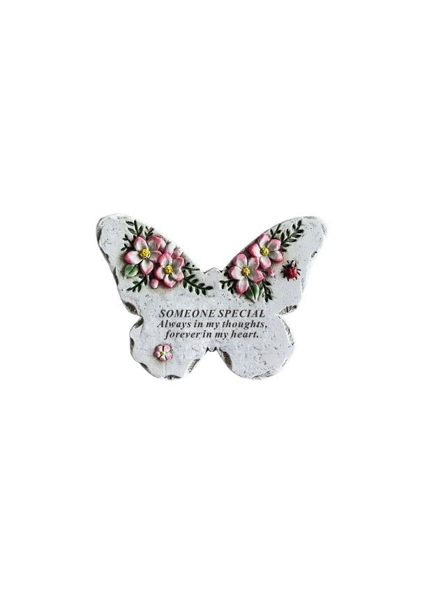 Options - Butterfly With Lilac Floral Design