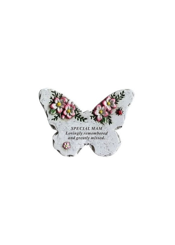 Options - Butterfly With Lilac Floral Design