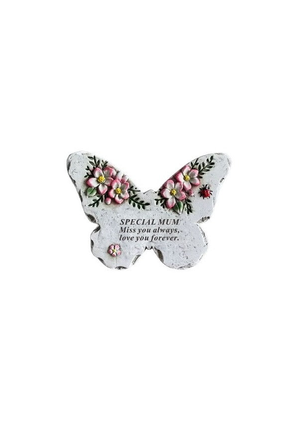 Options - Butterfly With Lilac Floral Design