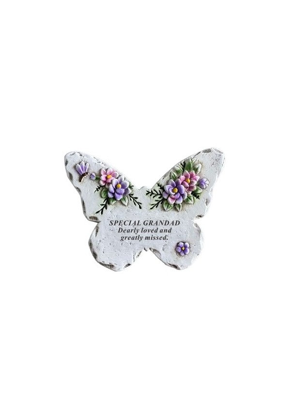 Options - Butterfly With Lilac Floral Design