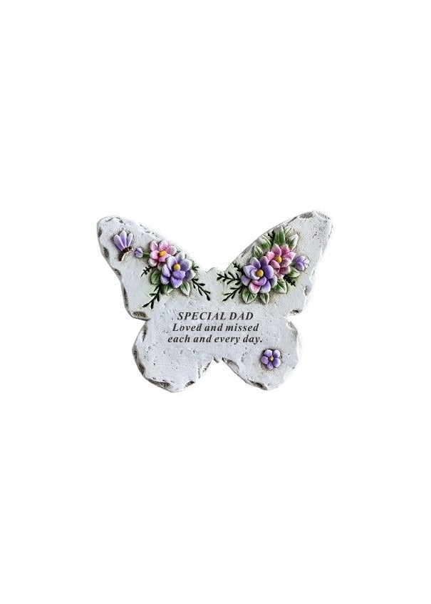 Options - Butterfly With Lilac Floral Design