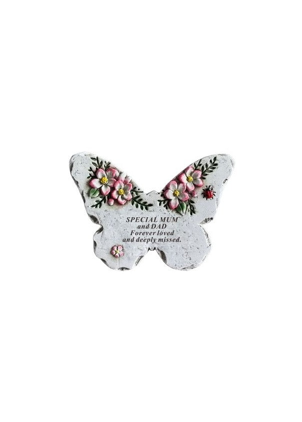 Options - Butterfly With Lilac Floral Design