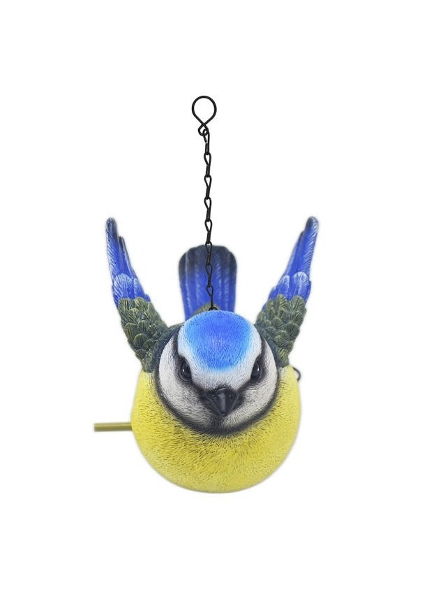 Bluetit Hanging Bird House garden