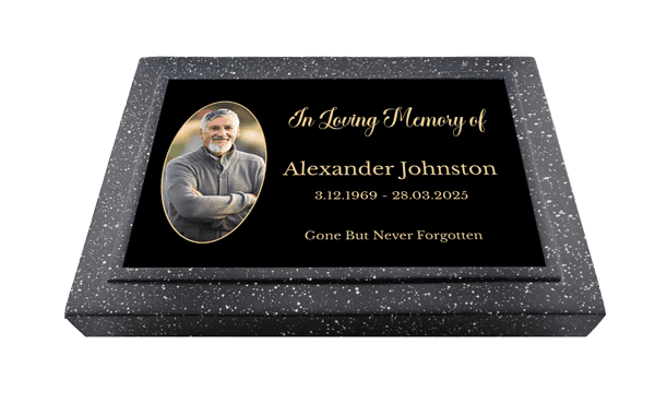Personalised Picture In Loving Memory Memorial Plaque Grave Marker