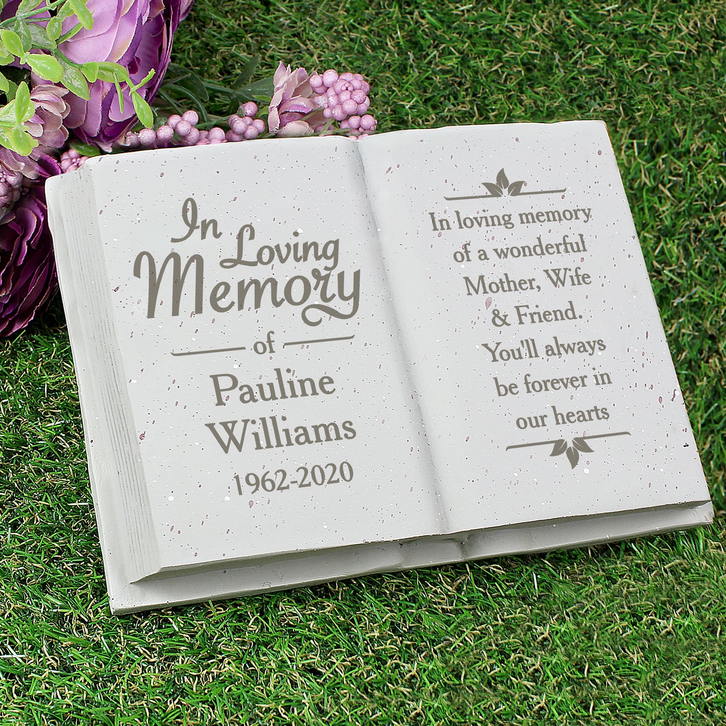 Personalised In Loving Memory Memorial Book