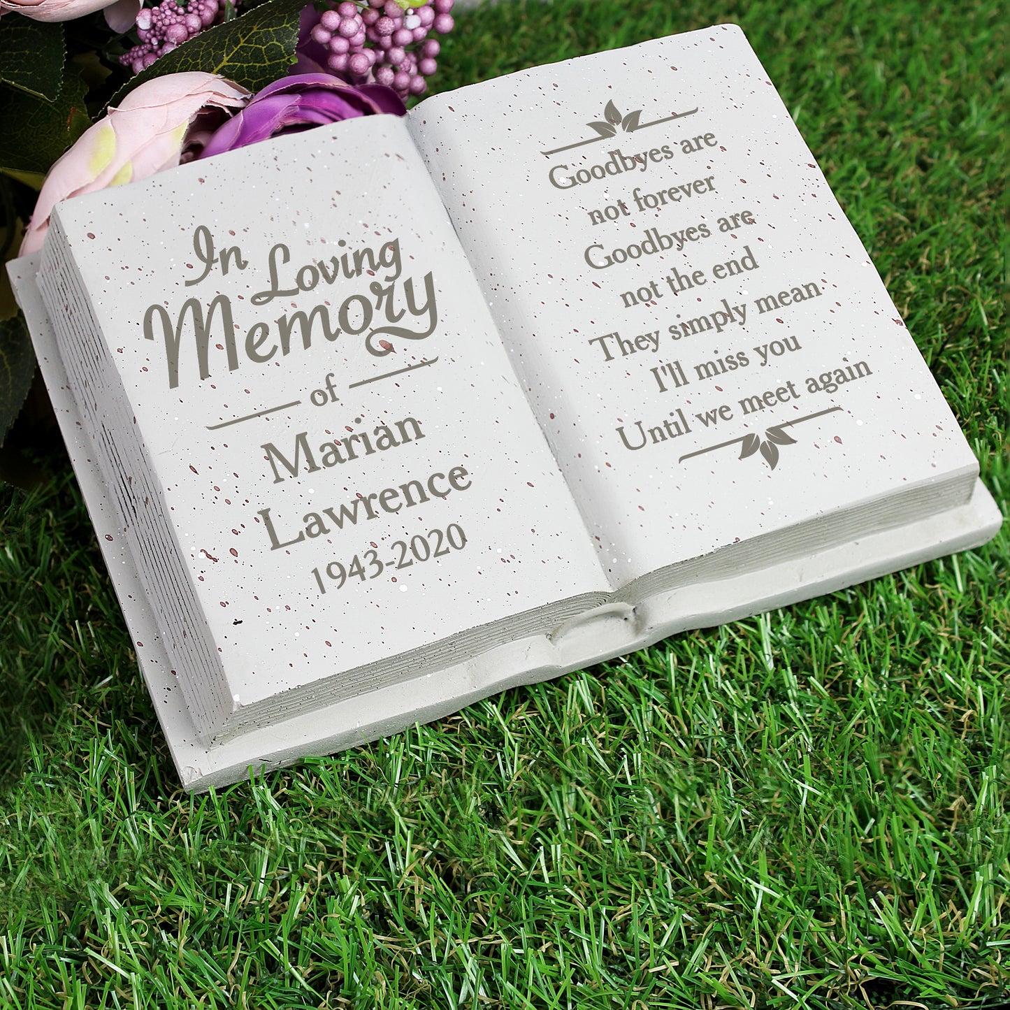 Personalised In Loving Memory Memorial Book