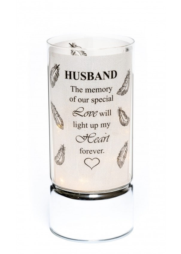 Options- Sparkle led memorial light tubes light