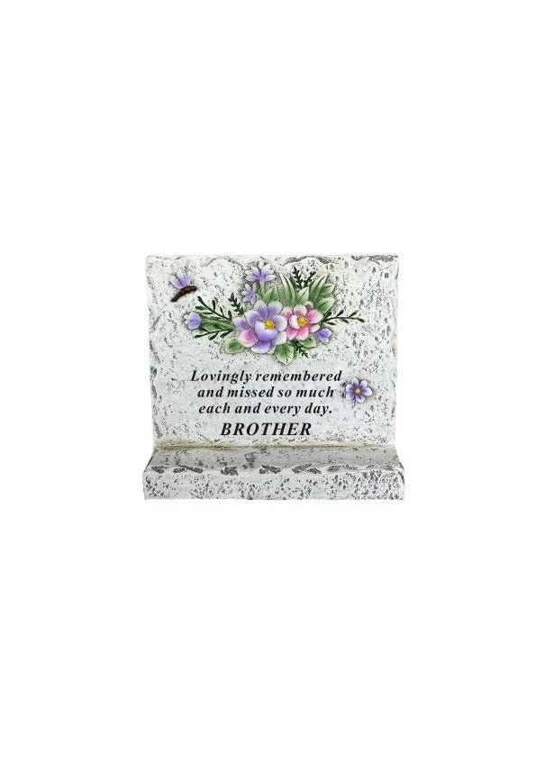 Options - Plaque With Lilac Floral Design