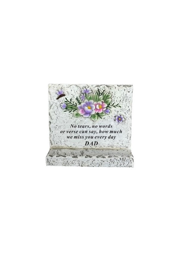 Options - Plaque With Lilac Floral Design