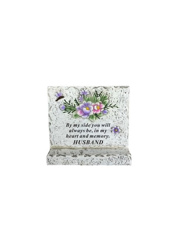 Options - Plaque With Lilac Floral Design