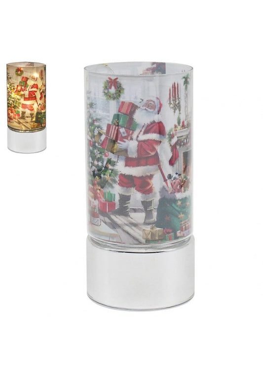 LED Santa Scene Christmas Tube Light