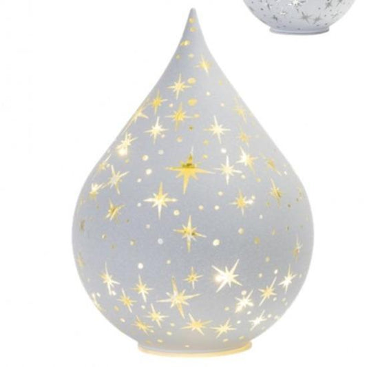 Sphere With Stars Design Glass LED light